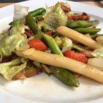 Erdbeer Spargel Salat
